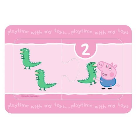 Peppa Pig My First Match & Count Jigsaw Puzzles Extra Image 1